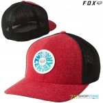Oblečenie - Pánske, FOX šiltovka Revolver flexfit hat, čili červená