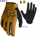 FOX cyklistické rukavice Ranger glove, zlatá