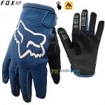 FOX cyklistické rukavice Ranger glove, modrá