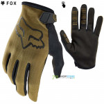 Cyklo oblečenie - Pánske, FOX cyklistické rukavice Ranger glove, karamel