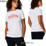 Oblečenie - Dámske, FOX dámske tričko Center Stage Bf tee, biela
