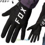Cyklo oblečenie - Pánske, FOX cyklistické rukavice Ranger glove Gel, čierna