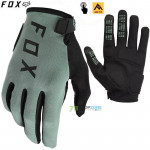 FOX cyklistické rukavice Ranger glove Gel, eukalyptová