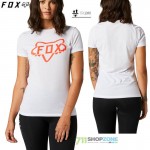 Oblečenie - Dámske, FOX tričko Division ss Tech tee, biela