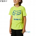 FOX detské tričko Hightail ss tee, neon žltá