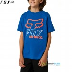 Oblečenie - Detské, FOX detské tričko Hightail ss tee, neon modrá