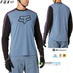 Cyklo oblečenie - Pánske, FOX cyklistický dres Ranger Drirelease, modrá
