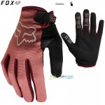 Cyklo oblečenie - Dámske, FOX dámske cyklistické rukavice Ranger glove, staroružová