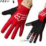 Cyklo oblečenie - Dámske, FOX dámske cyklistické rukavice Ranger glove, čili červená