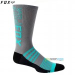 Cyklo oblečenie - Ponožky, FOX cyklistické ponožky 8" Ranger, šedá
