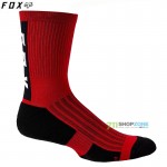 Cyklo oblečenie - Doplnky, FOX cyklistické ponožky 6" Ranger Cushion sock, čili červená