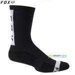 Cyklo oblečenie - Doplnky, FOX cyklistické ponožky 8" Ranger Cushion, čierna