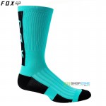 FOX cyklistické ponožky 8" Ranger Cushion, tyrkysová