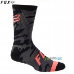 FOX cyklo ponožky Defend sock 8", čierny maskáč