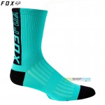 Cyklo oblečenie - Ponožky, FOX cyklistické ponožky 6" Ranger, tyrkysová
