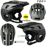 Cyklo oblečenie - Pánske, FOX cyklistická prilba Dropframe Pro helmet CE, čierna