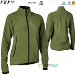 Cyklo oblečenie - Jarná akcia, FOX dámska cyklistická bunda Ranger Fire Jacket, olivovo zelená