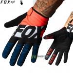 FOX cyklistické rukavice Ranger glove Gel, neon červená
