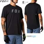 Cyklo oblečenie - Pánske, FOX cyklistický dres Ranger ss jersey Fox, čierna