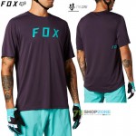 Cyklo oblečenie - Pánske, FOX cyklistický dres Ranger ss jersey Fox, fialová