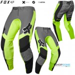 Moto oblečenie - Nohavice, FOX motokrosové nohavice Flexair Mirer pant, čierno žltá