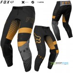 Moto oblečenie - Nohavice, FOX motokrosové nohavice Flexair Riet pant, čierna