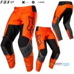 Moto oblečenie - Nohavice, FOX motokrosové nohavice 180 Lux pant, neon oranžová