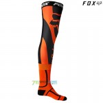 FOX podortézne podkolienky Mirer knee brace sock, neon oranžová