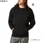 Oblečenie - Pánske, FOX mikina Backlash DWR crew fleece, čierna