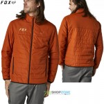 Oblečenie - Pánske, FOX bunda Howell Puffy jacket, tehlová