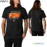 Oblečenie - Pánske, FOX tričko Overlay ss Premium tee, čierna