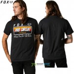 Oblečenie - Pánske, FOX tričko Pro Circuit ss Premium tee, čierna
