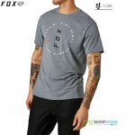 FOX tričko Clean Up ss Tech tee, šedý melír