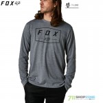 Oblečenie - Pánske, FOX tričko s dlhým rukávom Badger LS Tech tee, šedý melír