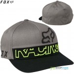 FOX šiltovka Skew flexfit hat, šedá