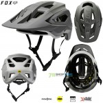Cyklo oblečenie - Pánske, FOX cyklistická prilba Speedframe Pro helmet Lunar, bledo šedá