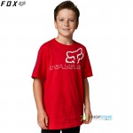 Oblečenie - Detské, FOX detské tričko Skew ss tee, červená