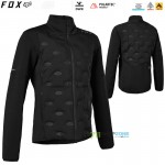 Cyklo oblečenie - Jarná akcia, FOX cyklistická bunda Ranger Windblock Fire jacket, čierna