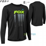 Cyklo oblečenie - Detské, FOX Ranger LS jersey detský, čierna