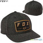Oblečenie - Pánske, FOX šiltovka Badge flexfit hat, čierna