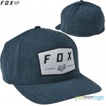 FOX šiltovka Badge flexfit hat, tmavo modrá