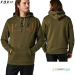 Oblečenie - Pánske, FOX mikina Locker Pullover fleece, olivovo zelená