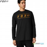 Oblečenie - Pánske, FOX tričko s dlhým rukávom Pinnacle LS Thermal, čierna