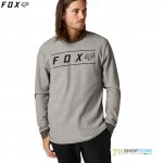 FOX tričko s dlhým rukávom Pinnacle LS Thermal, šedý melír