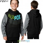 Oblečenie - Detské, FOX detská mikina Trice PO fleece, čierna