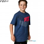 FOX detské tričko Trice ss tee, tmavo modrá