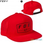 Oblečenie - Pánske, FOX šiltovka Badge snapback hat, červená