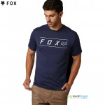 FOX tričko Pinnacle ss Tech tee, tmavo modrá