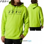 Oblečenie - Pánske, FOX mikina Pinnacle pullover fleece, neon žltá
