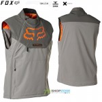 Moto oblečenie - Bundy, FOX enduro vesta Legion Wind Vest, šedá